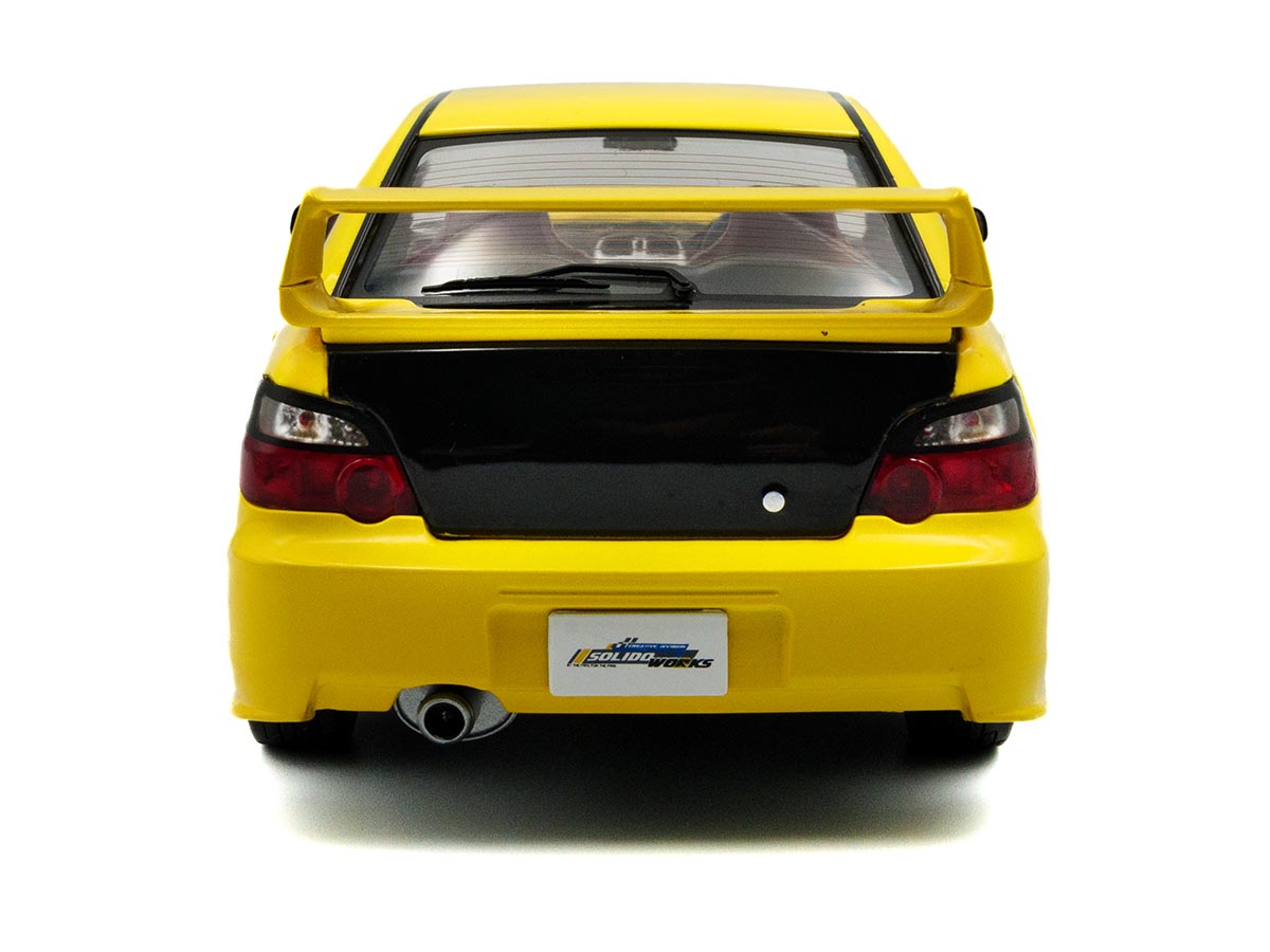 Subaru Impreza WRX STI Streetfighters 2003 1:18 Solido Amarelo