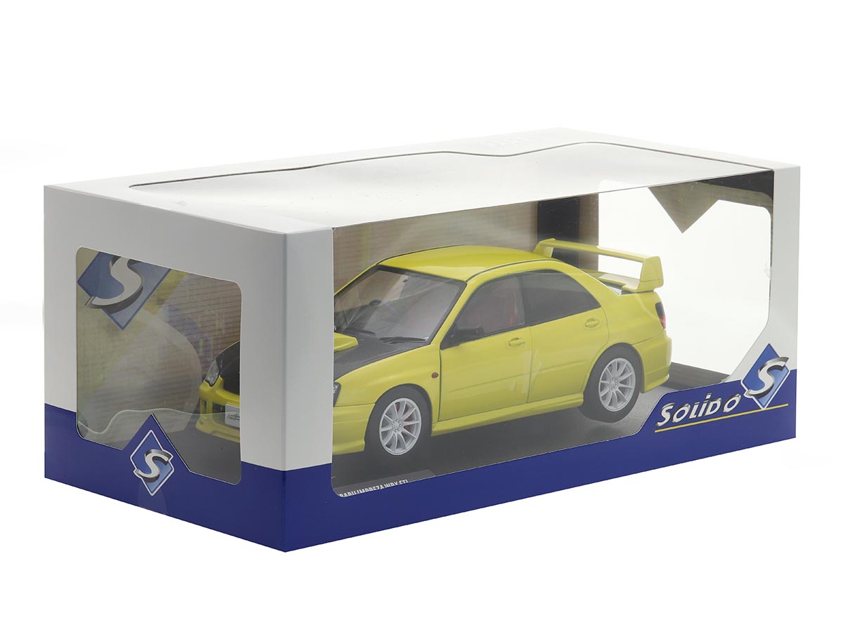 Subaru Impreza WRX STI Streetfighters 2003 1:18 Solido Amarelo