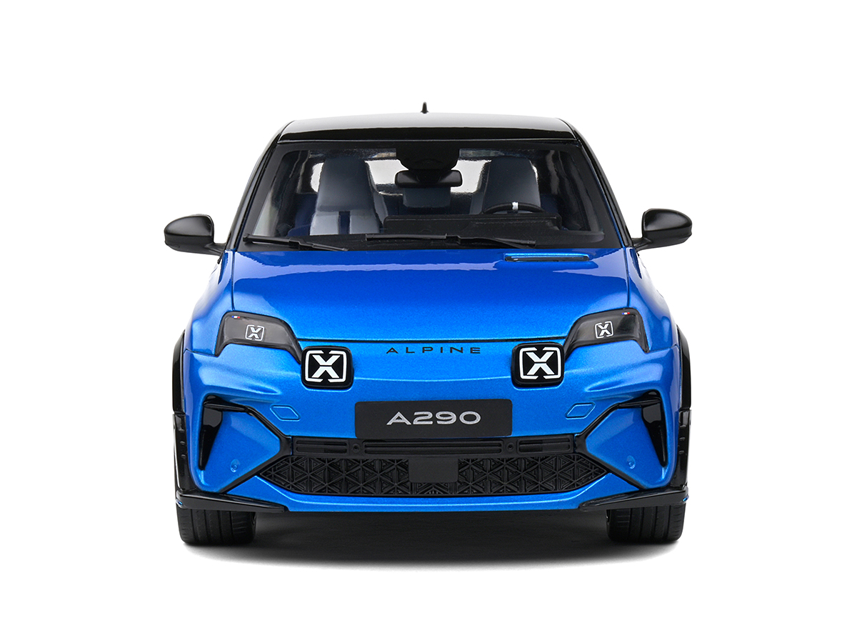 ソリド 1/18 アルピーヌ A290 GTS 2024 (ブルーメタリック) Alpine A290 GTS 2024 1:18 Solido Azul - 20 anos! Loja on-line de
