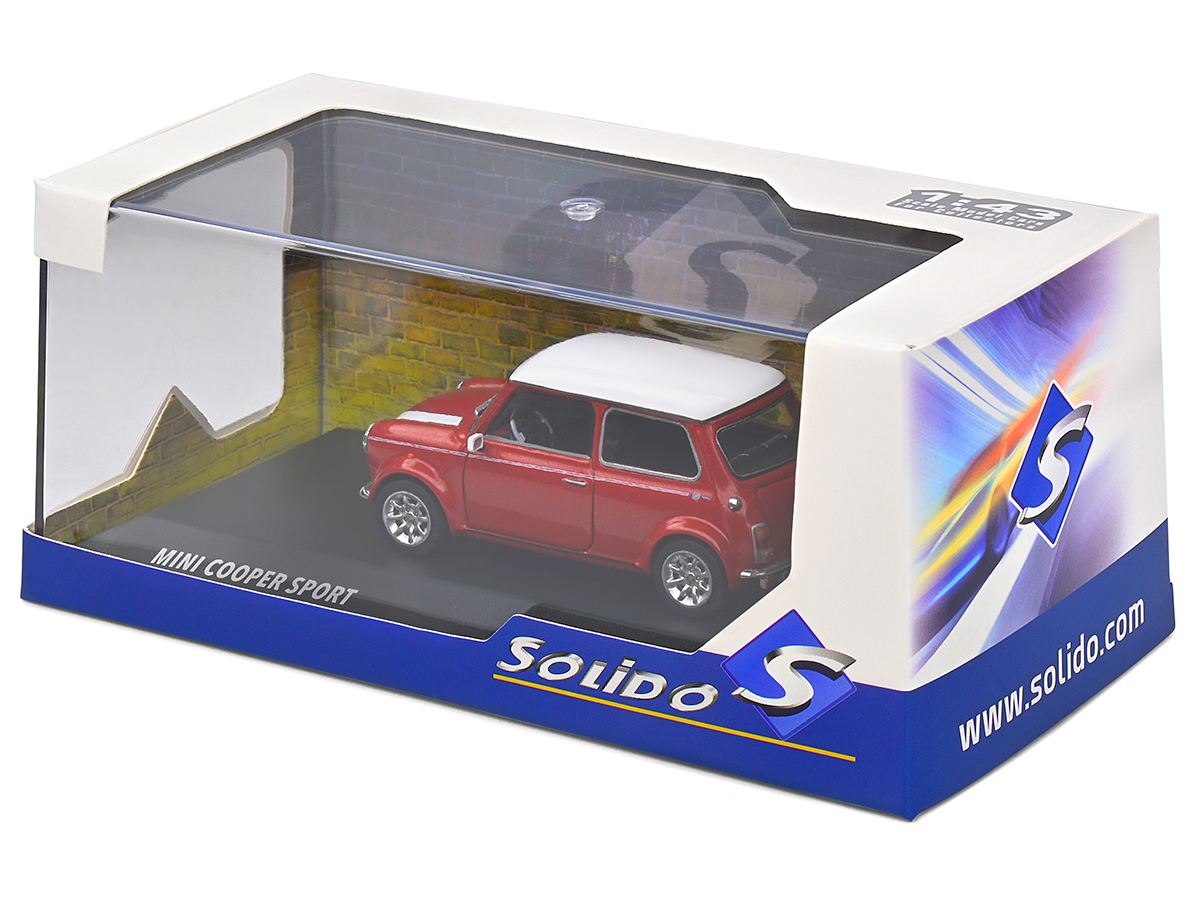 Mini Cooper Sport 1997 1:43 Solido Vermelho - 20 anos! Loja on