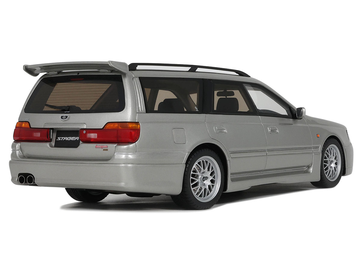 Nissan Stagea Autech Version 260RS KR4 1997 1:18 OttOmobile Prata