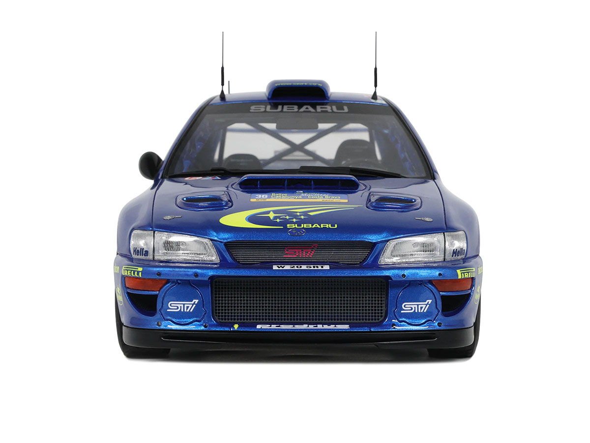 No320ミニカー1/18箱あり SUBARU IMPREZA WRC Subaru Impreza S6 WRC Rally Catalunya 2000 1:18 OttOmobile - 20