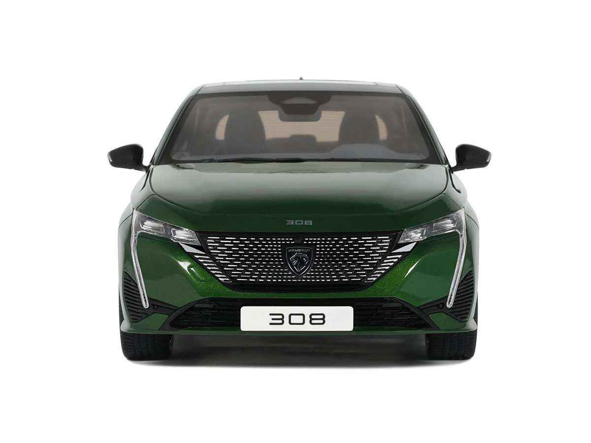 Peugeot 308 GT 2022 1:18 OttOmobile Verde - 20 anos! Loja on-line