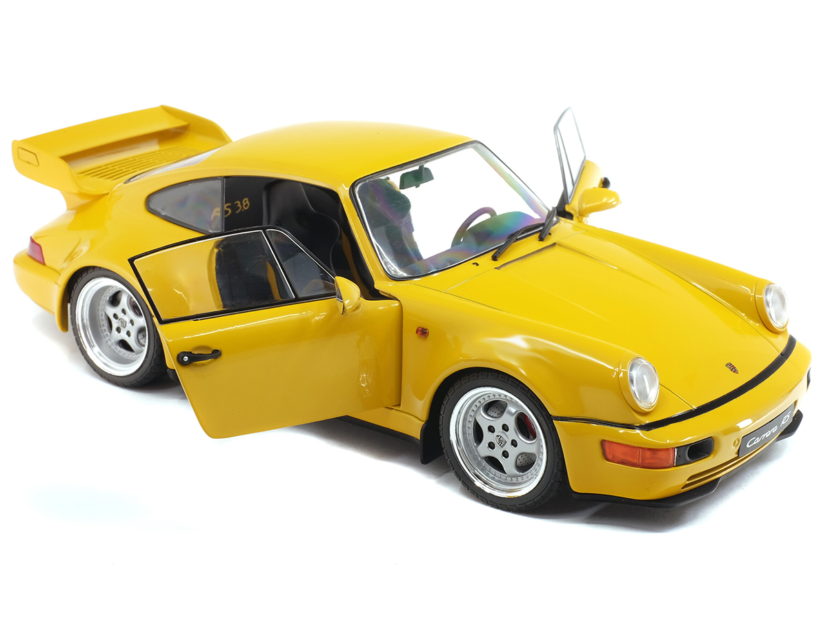 Porsche 911 (964) Carrera 3.8 RS 1:18 Solido Amarelo - 20 anos