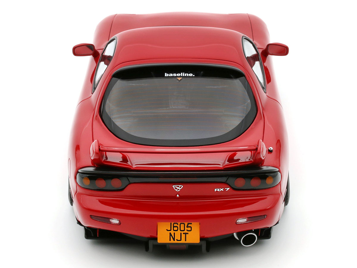 Mazda RX7 Khyzyl Saleem 2020 1:18 OttOmobile Vermelho - 19 anos