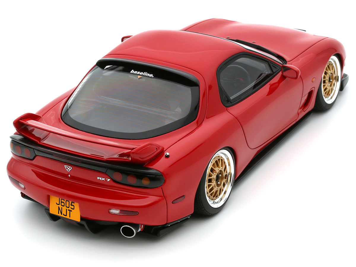 Mazda RX7 Khyzyl Saleem 2020 1:18 OttOmobile Vermelho - 19 anos