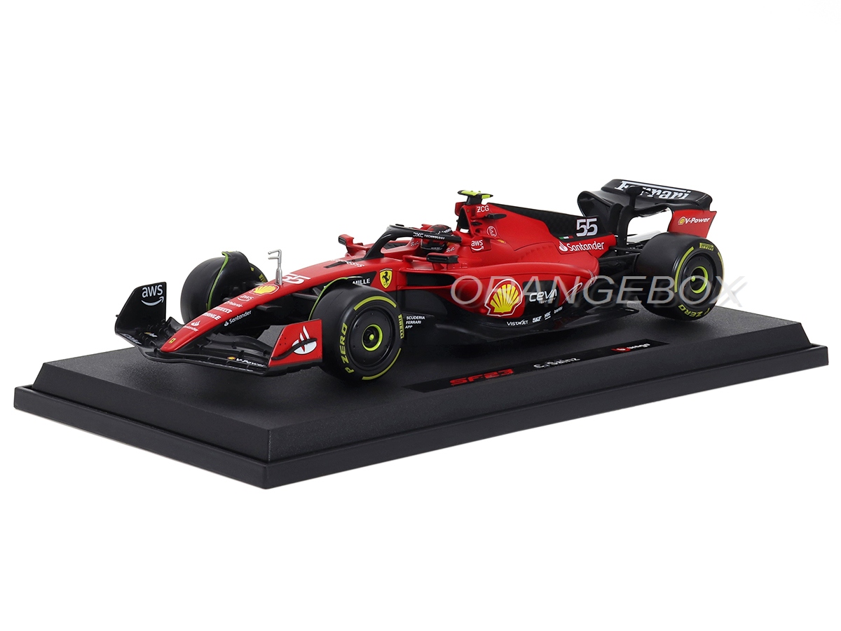 ミニカー Ferrari SF23 1/18 Bburago Ferrari SF-23 #16 Charles Leclerc 1:18 Bburago | Frete grátis