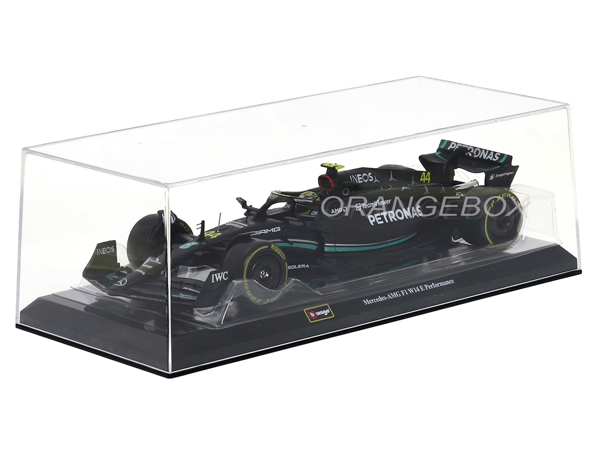 Fórmula 1 Mercedes Benz W14 Lewis Hamilton 2023 c/ Piloto 1:24