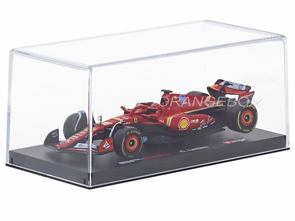 Fórmula 1 Ferrari SF24 Charles Leclerc 2024 1:43 Bburago c