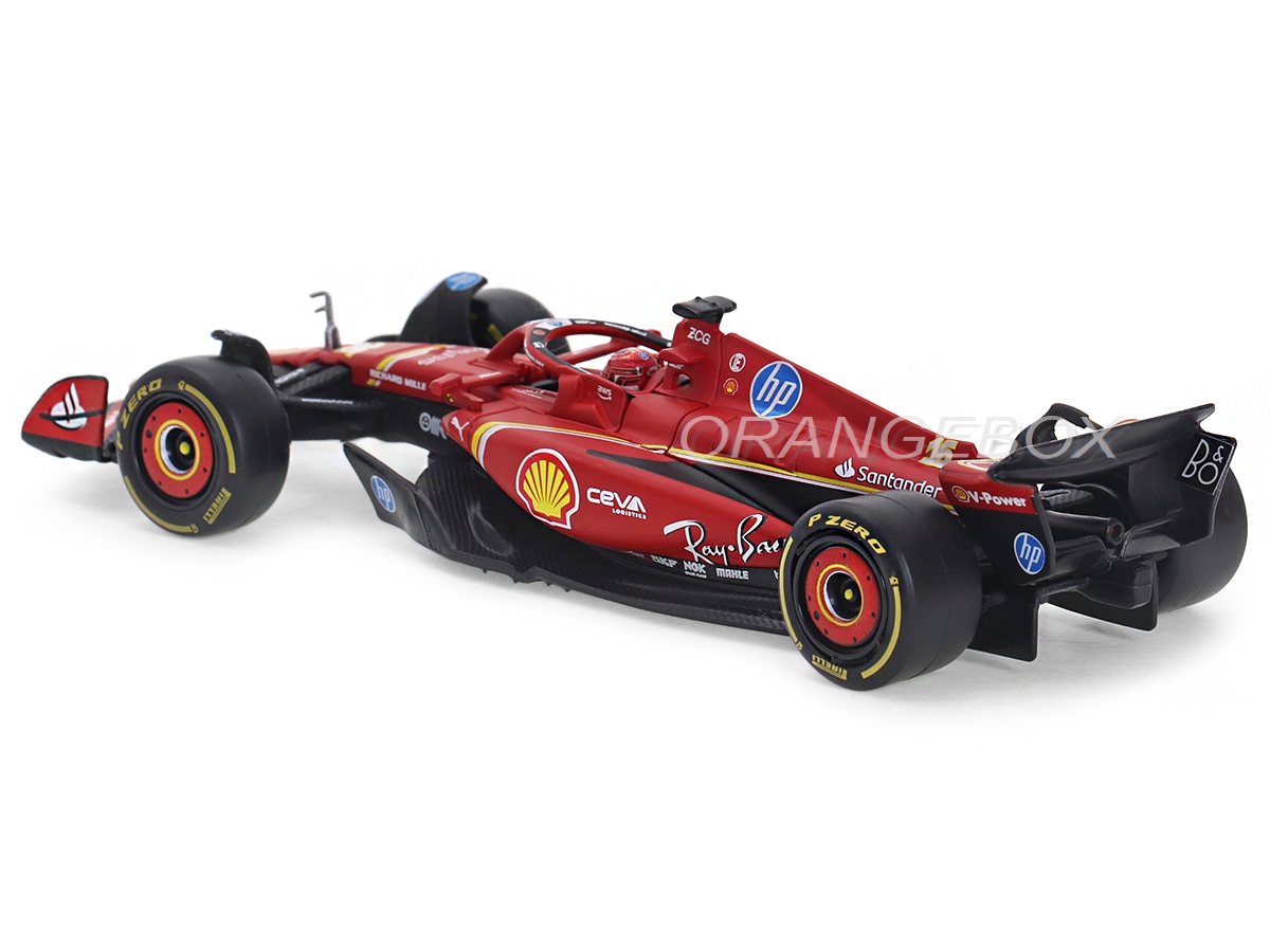 Fórmula 1 Ferrari SF24 Charles Leclerc 2024 1:43 Bburago c