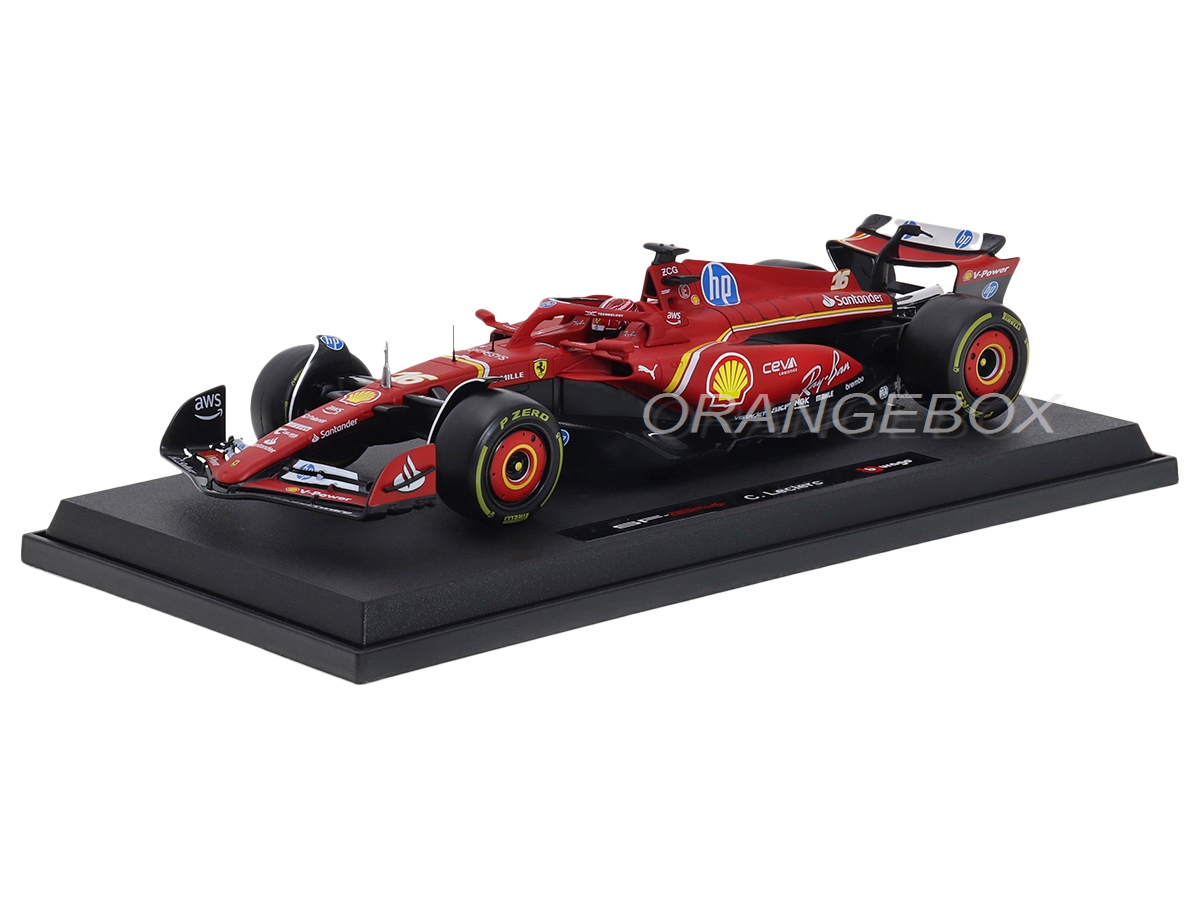 最終値下げブラーゴ1/18 Ferrari F1 SF 1000～SF24セット Fórmula 1 Ferrari SF24 2024 Charles Leclerc 1:18 Bburago - 20 anos