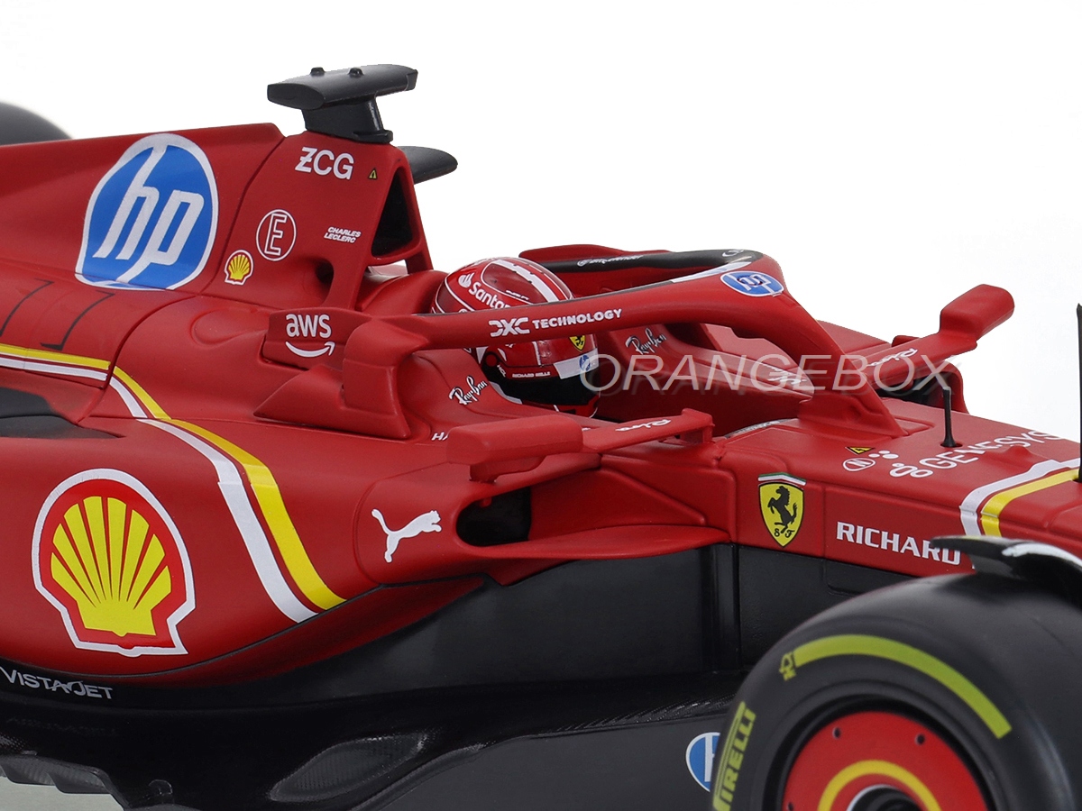 最終値下げブラーゴ1/18 Ferrari F1 SF 1000～SF24セット Fórmula 1 Ferrari SF24 2024 Charles Leclerc 1:18 Bburago - 20 anos