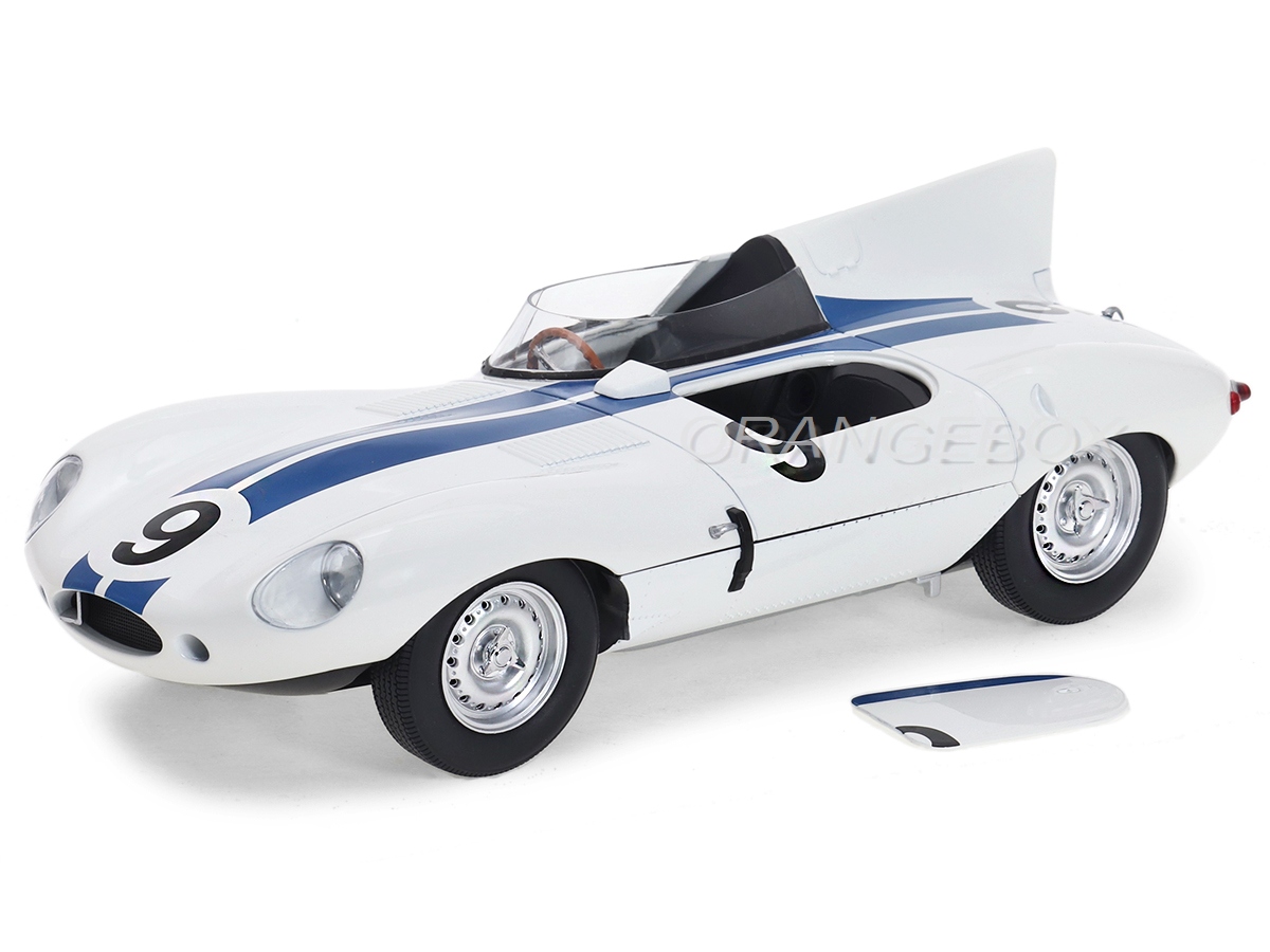 Jaguar D-Type (LN) Le Mans 1955 Walters/Spear 1:18 CMR - 20 anos