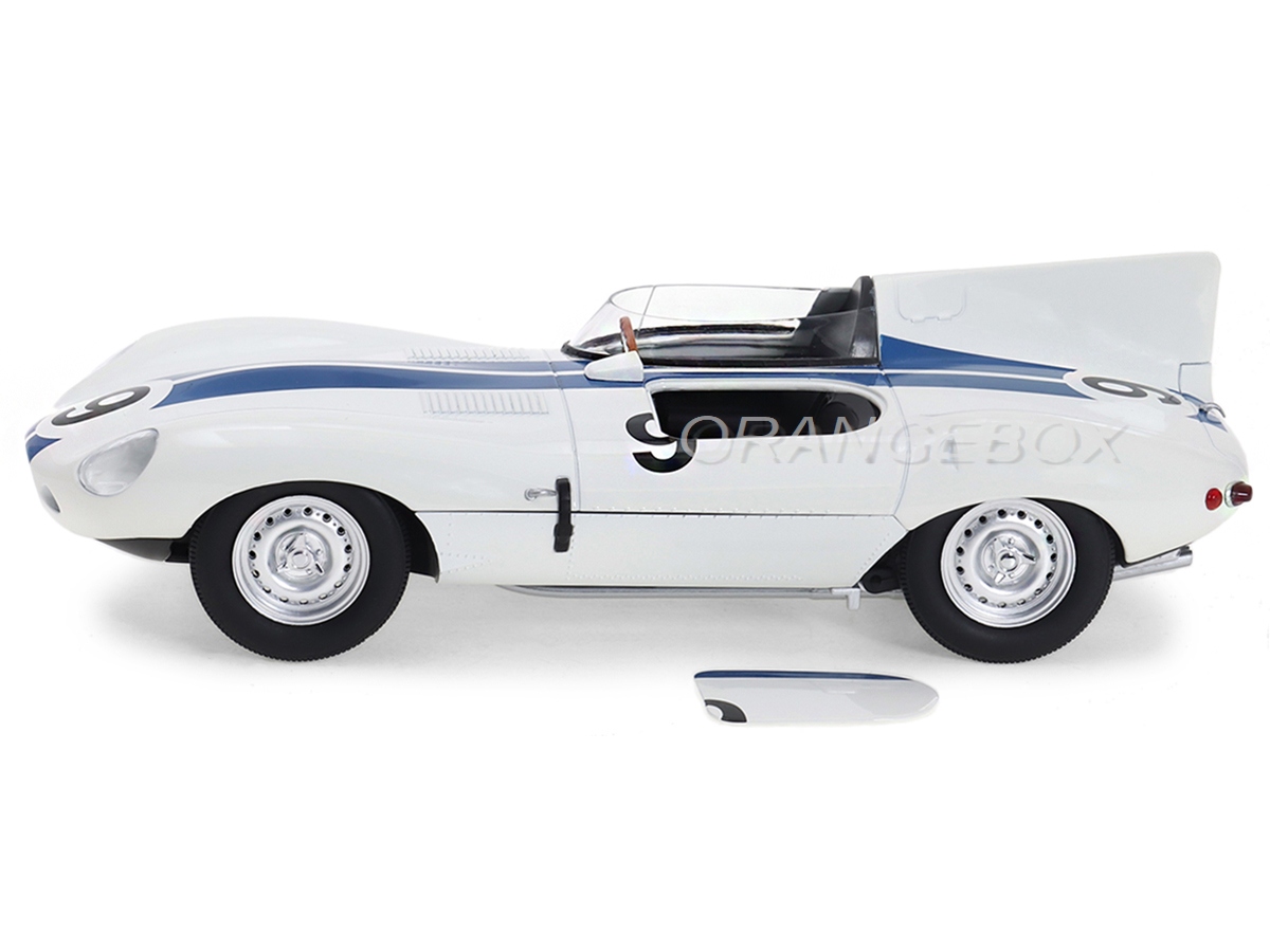 ミニカー SMTS 1/43 JAGUAR D TYPE Jaguar D-Type (LN) Le Mans 1955 Walters/Spear 1:18 CMR - 20 anos