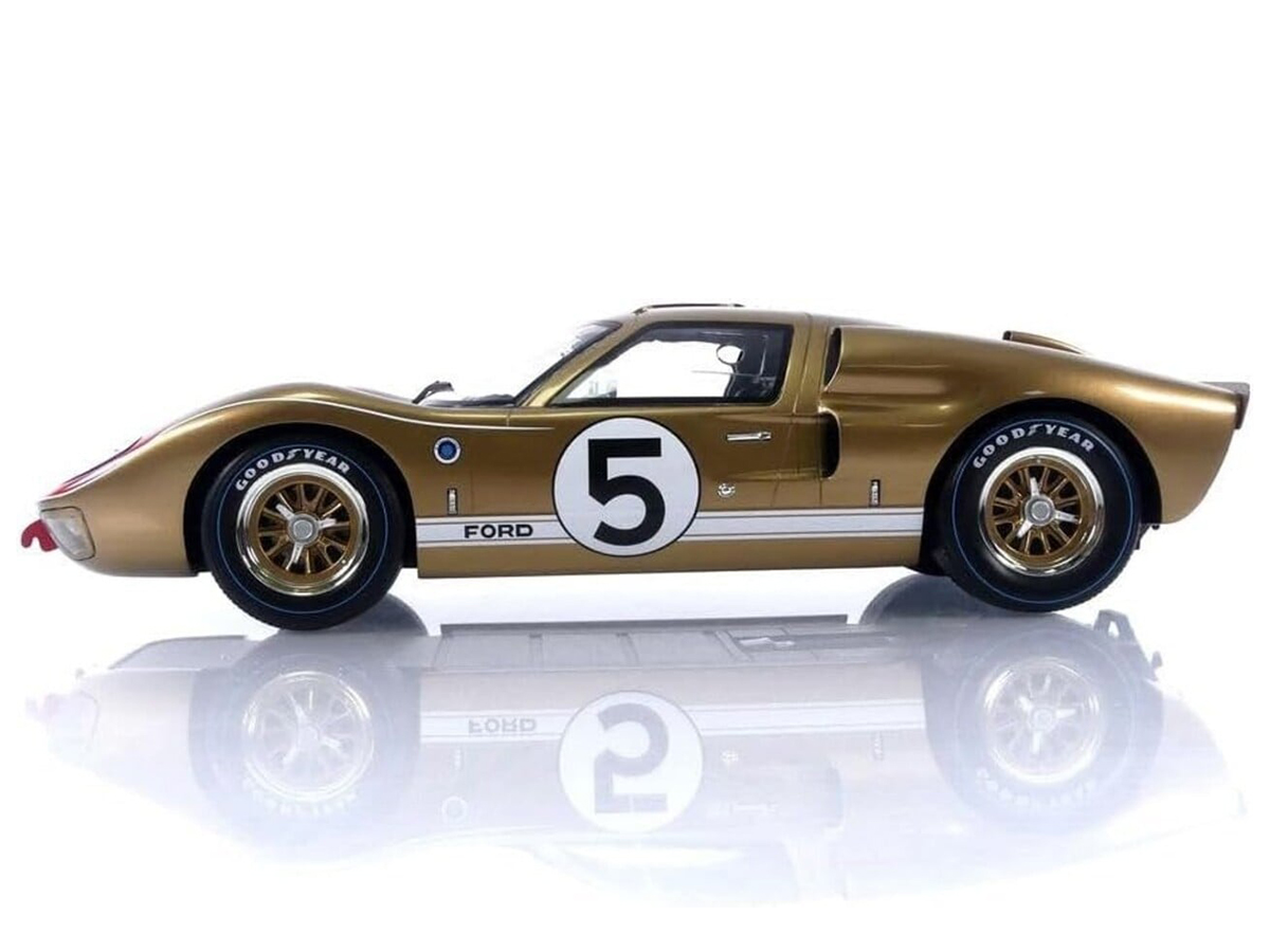 フォード GT40 ミニカー 1/12 Ford GT40 Le Mans 1966 3º Colocado 1:12 CMR - 19 anos! Loja on