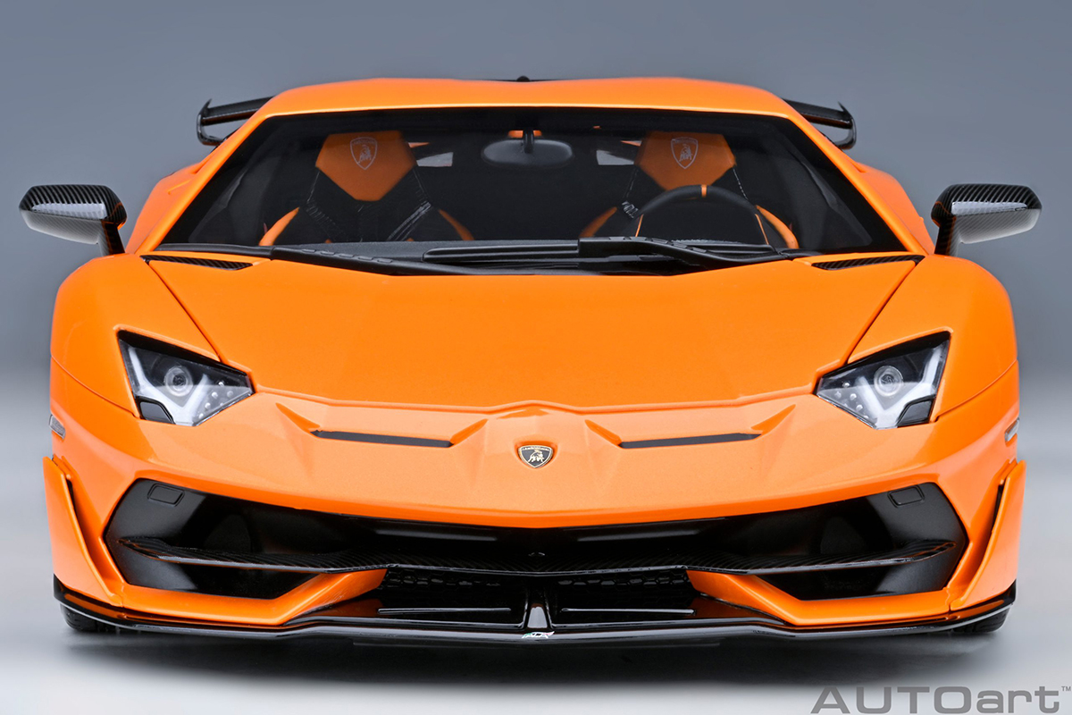 Lamborghini Aventador SVJ 1:18 Autoart Laranja - 19 anos! Loja on
