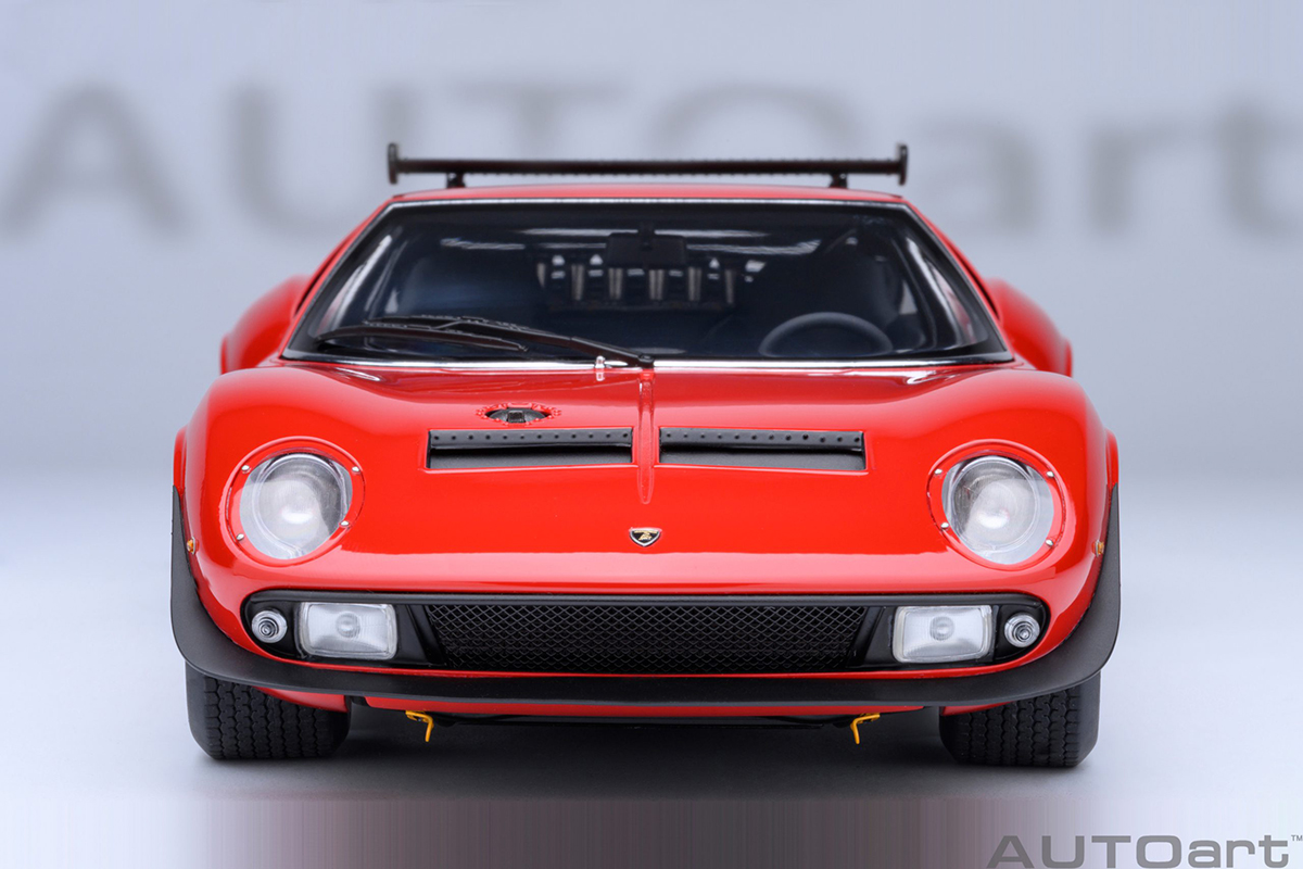 Lamborghini Miura SVR Jota 1:18 Autoart Vermelho - 20 anos! Loja