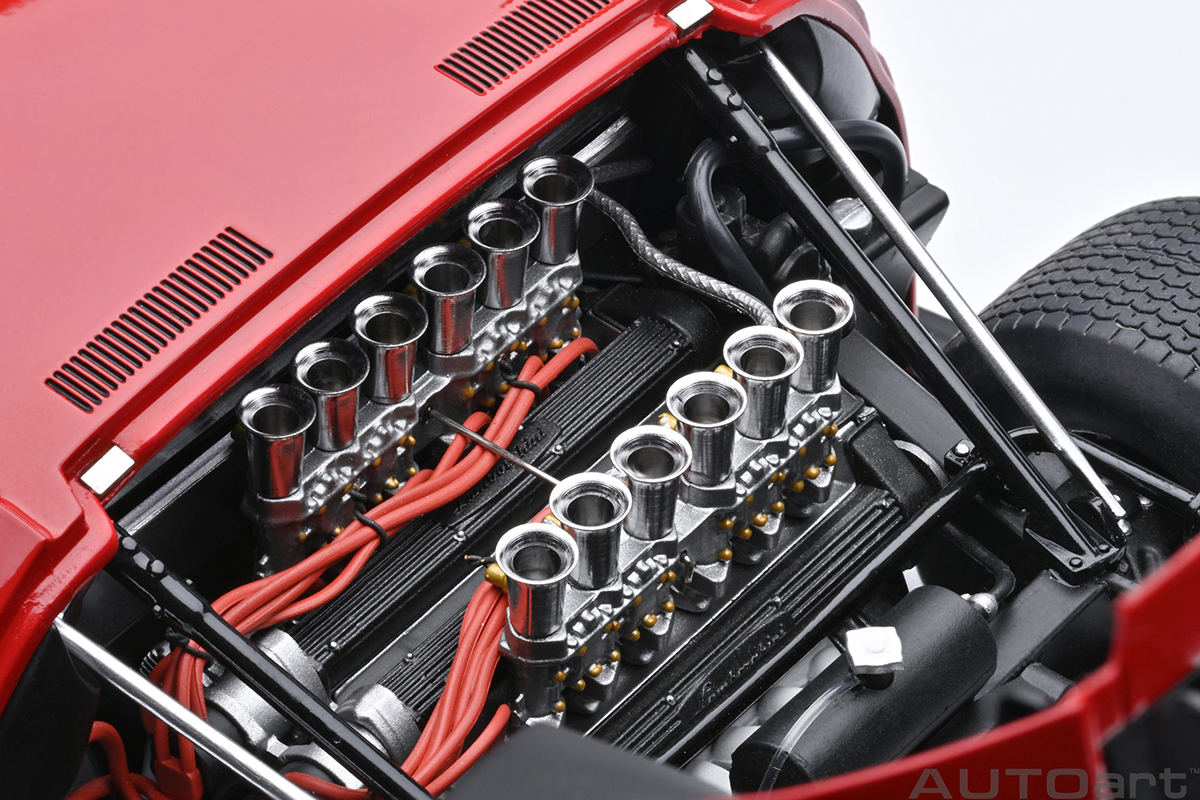 Lamborghini Miura SVR Jota 1:18 Autoart Vermelho - 20 anos! Loja