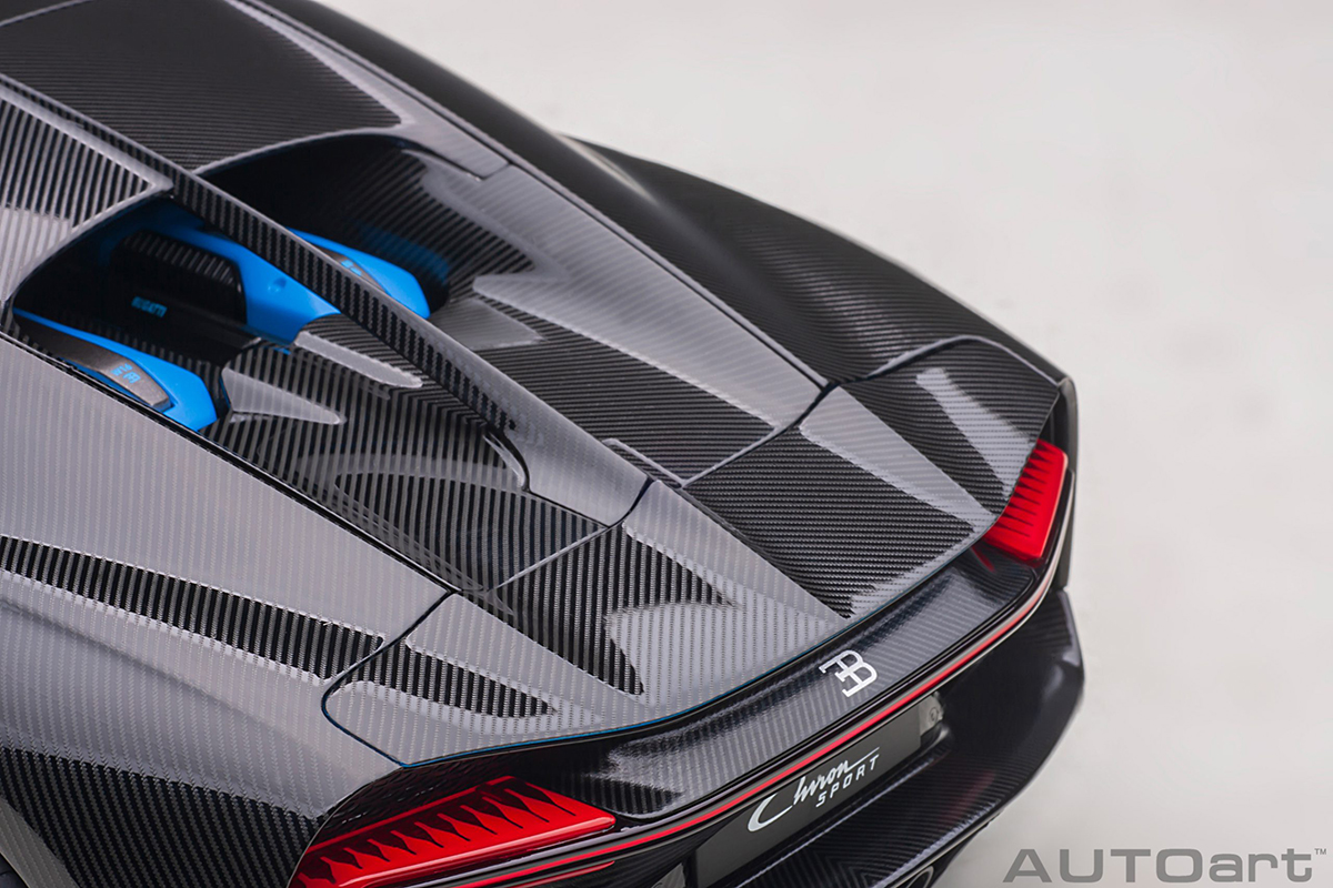 Bugatti Chiron Sport 2019 1:18 Autoart Azul - 20 anos! Loja on