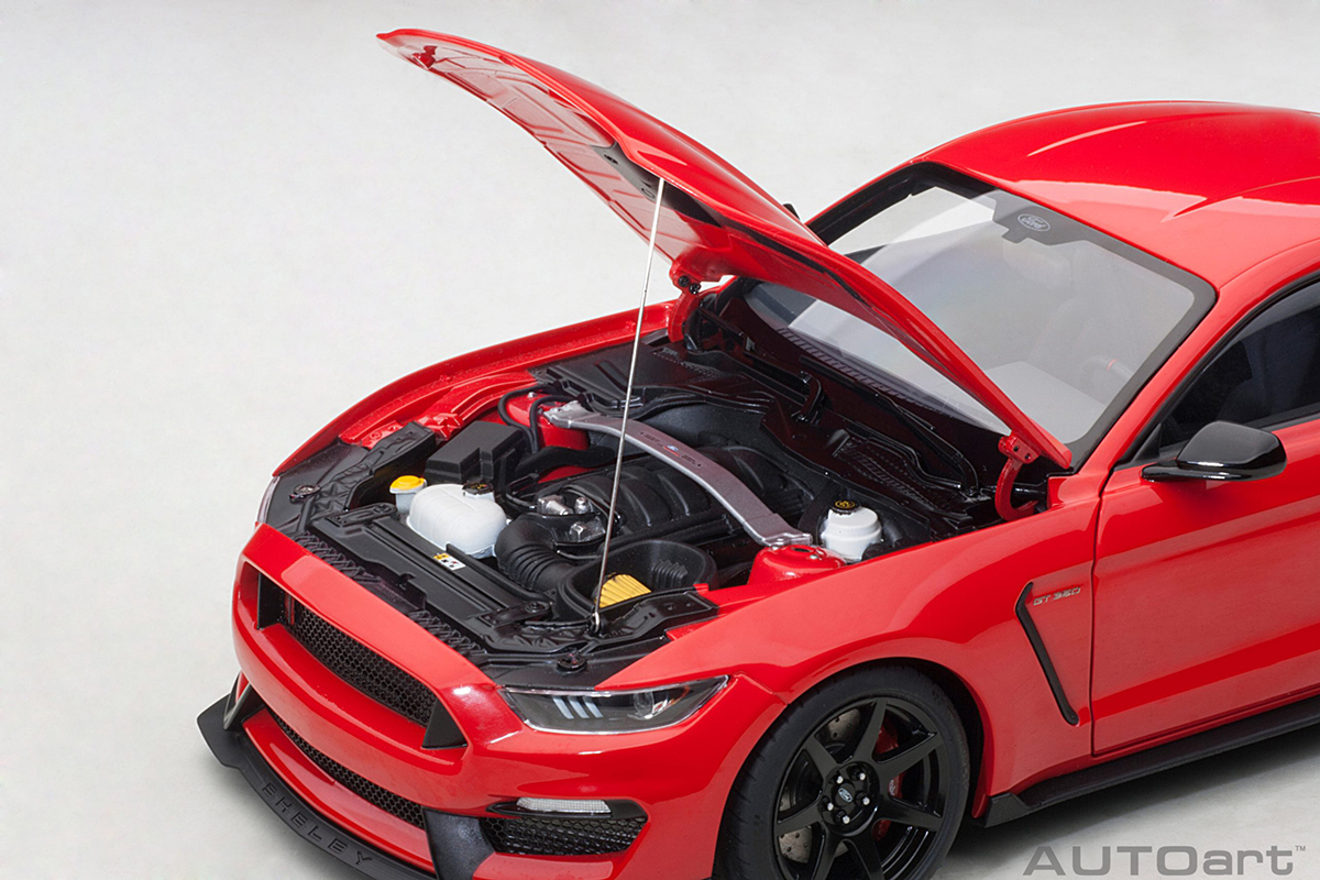 Ford Mustang Shelby GT350R 1:18 Autoart Vermelho - 20 anos! Loja