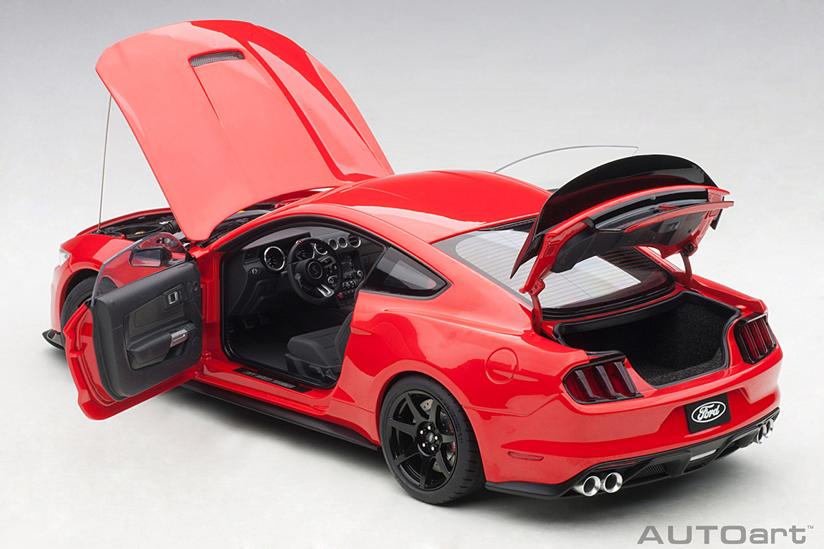Ford Mustang Shelby GT350R 1:18 Autoart Vermelho - 20 anos! Loja
