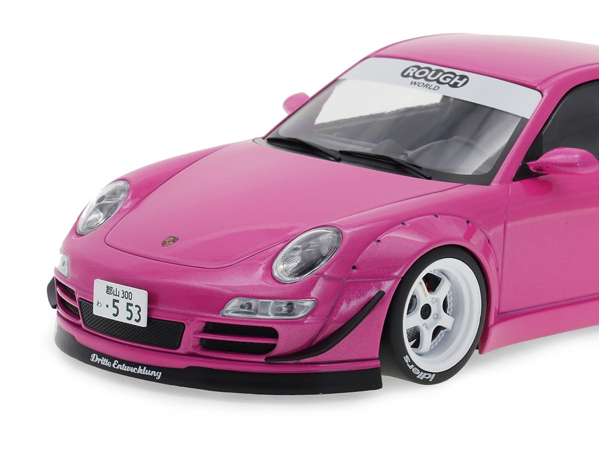 Porsche 911 (997) RWB 1/18 ミニカー Porsche RWB 997 1:18 Ixo Models Rosa - 20 anos! Loja on-line de