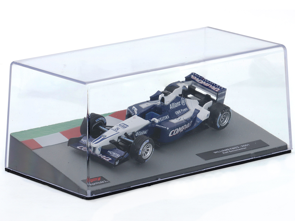 Williams FW23 Ralf Schumacher 2001 1:43 Altaya - 20 anos! Loja on