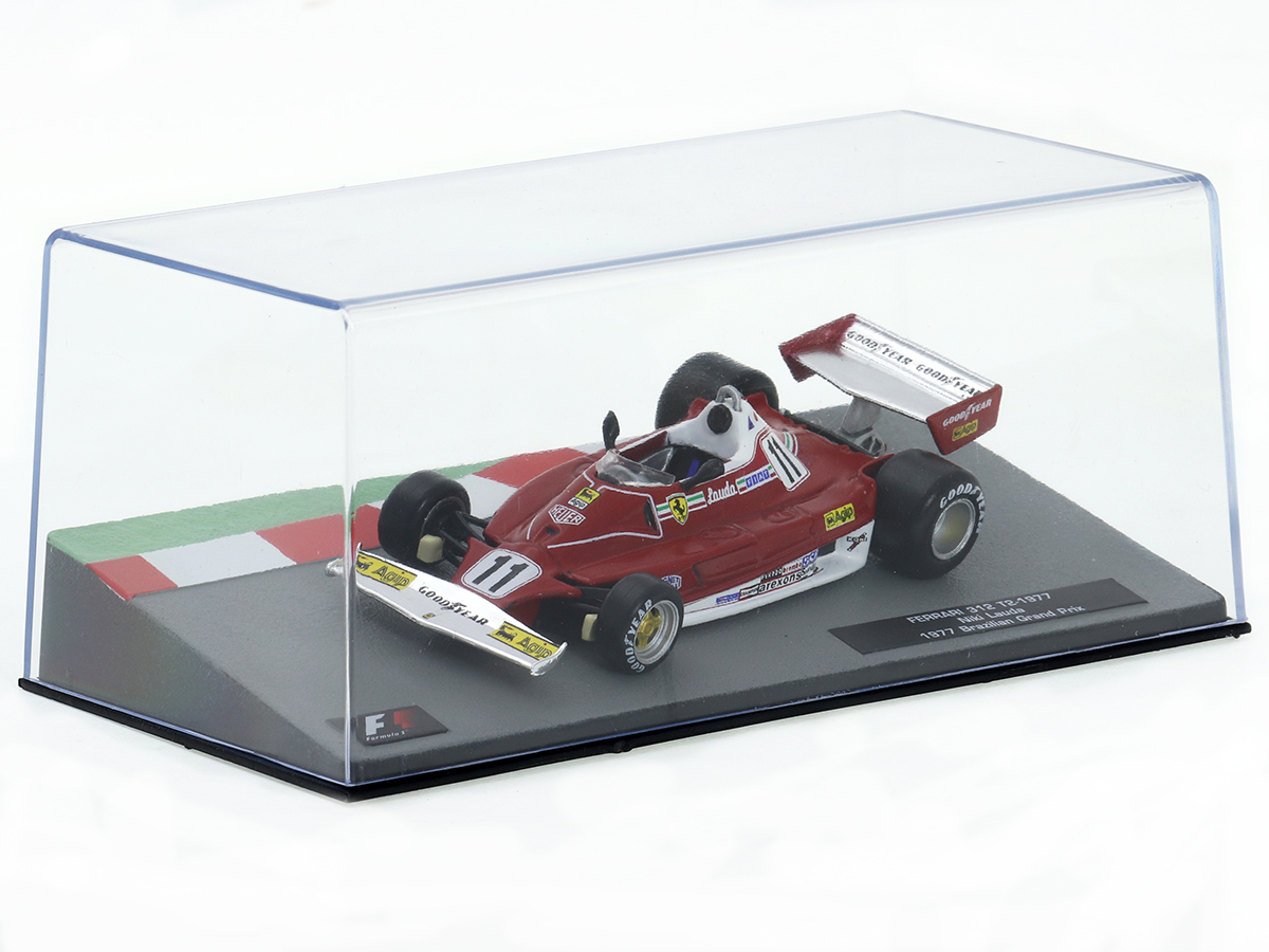 ミニカー Ferrari 312 T2 1977 drGilles Villeneuve Fórmula 1 Ferrari 312 T2 Niki Lauda 1977 1:43 Altaya - 19 anos
