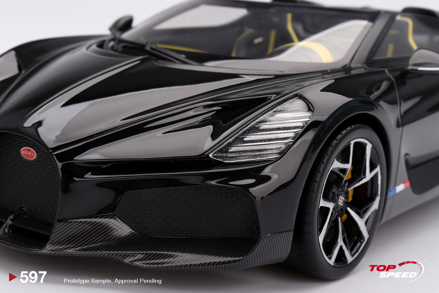 Bugatti W16 Mistral Black (MRコレクション1/18) Bugatti W16 Mistral