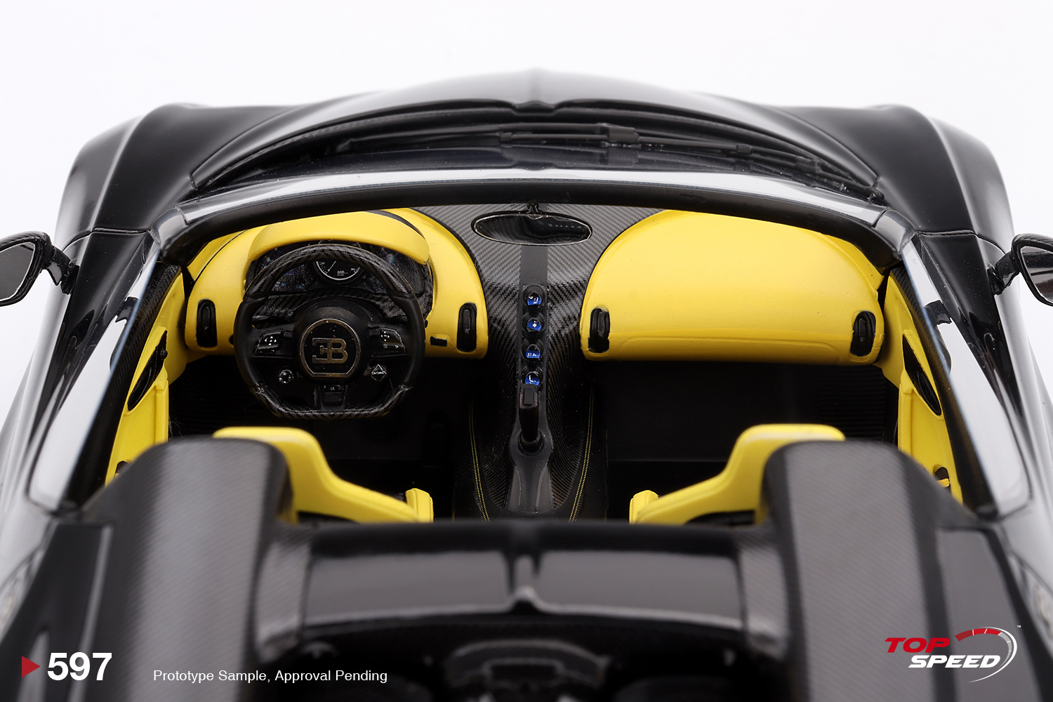 Bugatti W16 Mistral 1:18 TopSpeed Preto - 19 anos! Loja on-line de