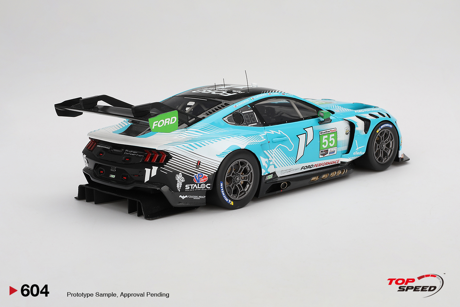 k*️様 Ford Mustang GT3 PROTON ル・マン 2024 Ixo 1:18 Ford Mustang GT3 #77 24h LeMans 2024 Proton Competition
