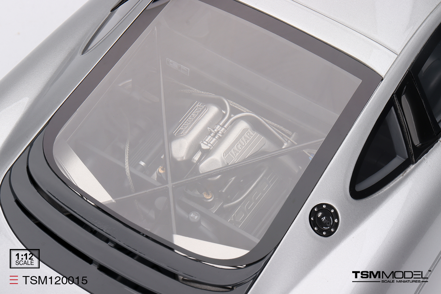 Jaguar XJ220 1:12 TSM Model Prata - 20 anos! Loja on-line de
