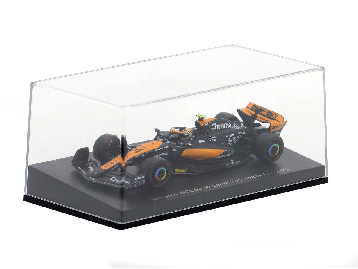 Fórmula 1 McLaren MCL60 GP Las Vegas Lando Norris 2023 1:64 Spark