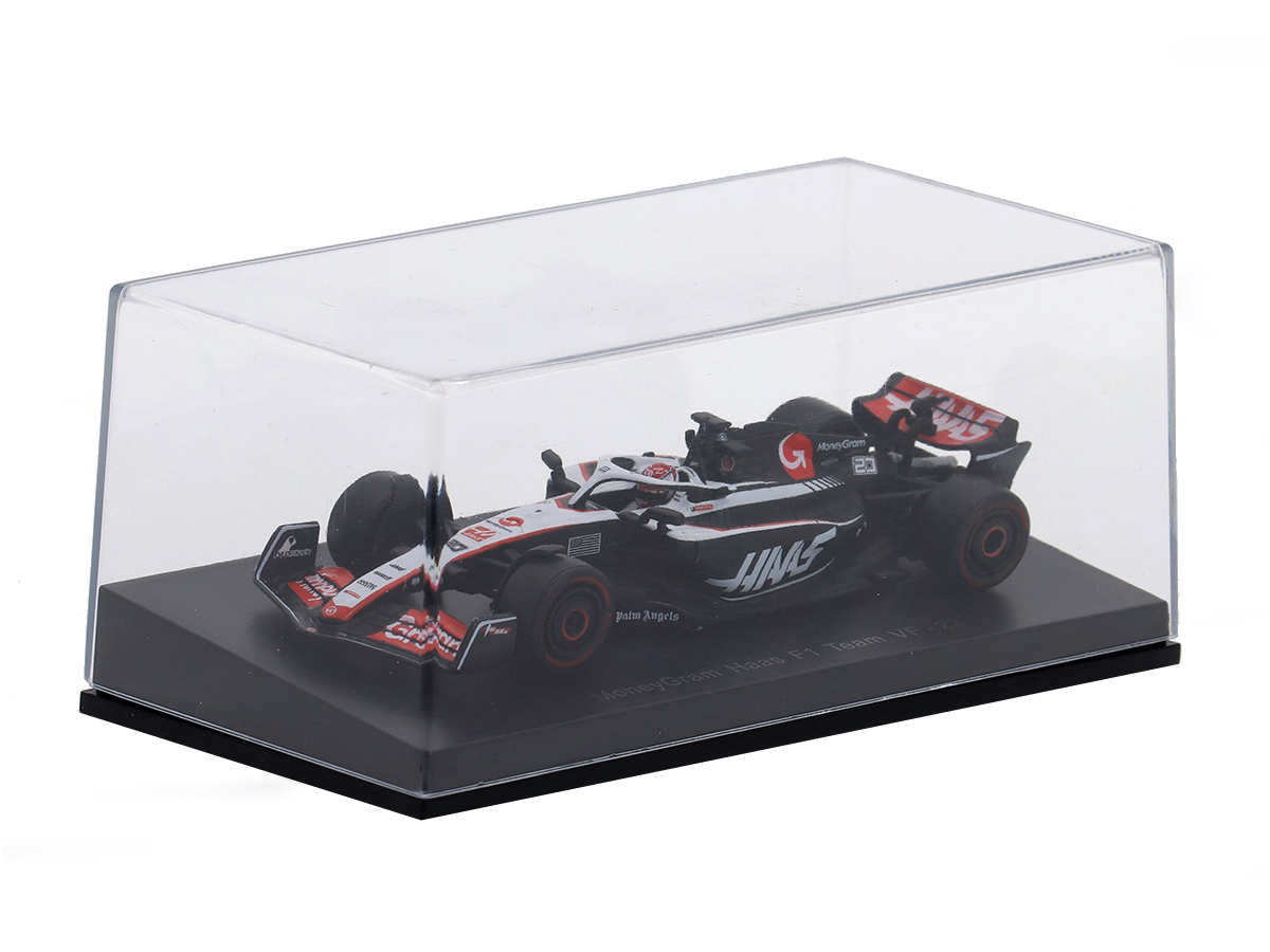 Casque Spark 1/5 – GP De Miami 2023 – Kevin Magnussen Haas F1 – Métal/plastique