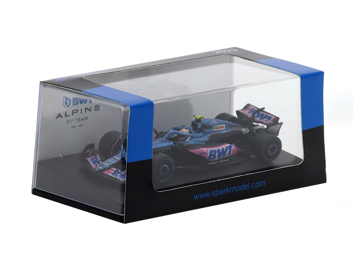 Fórmula 1 Alpine A523 BWT Alpine F1 Team Pierre Gasly 2023 1:64