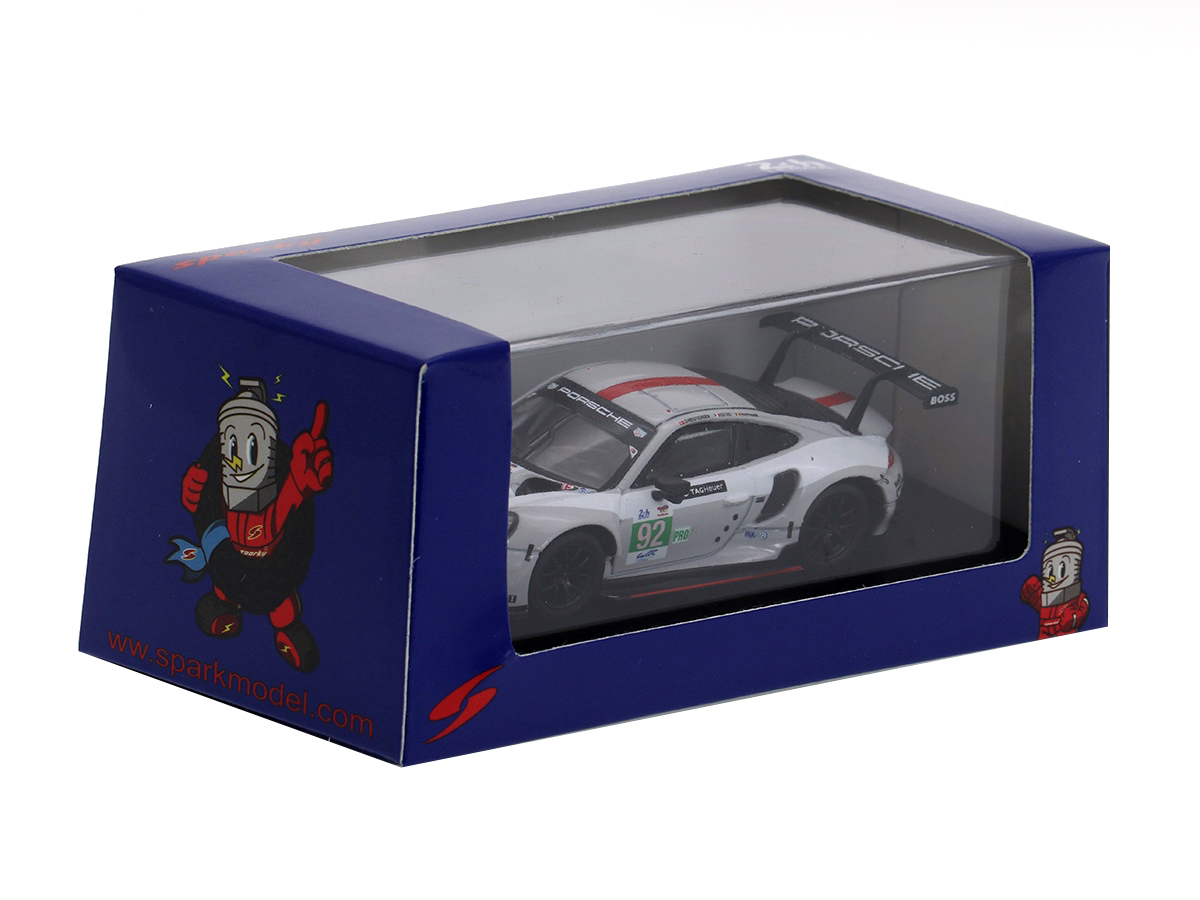 Porsche 911 RSR-19 Porsche GT Team 24Hs Le Mans 2022 1:64 Spark