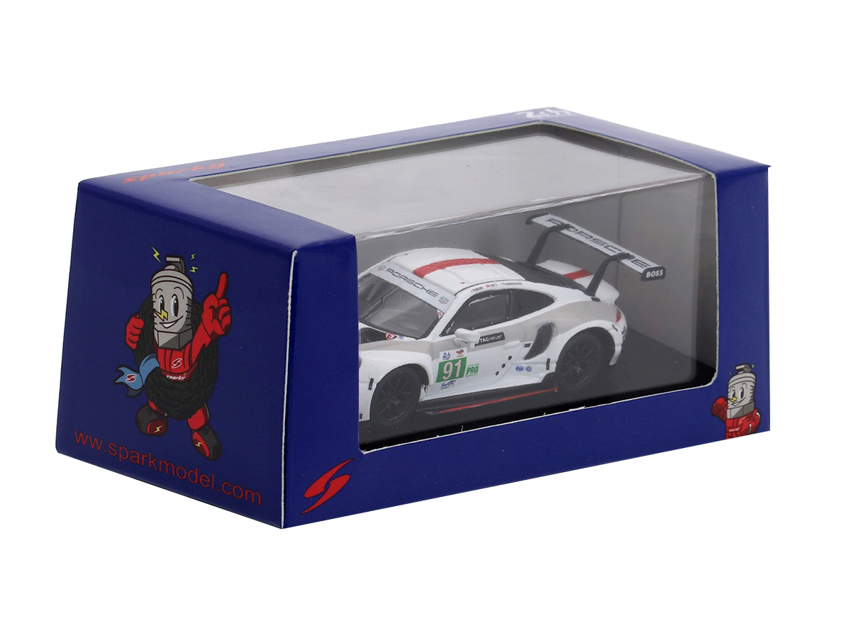 Porsche 911 RSR-19 Porsche GT Team 24Hs Le Mans 2022 1:64 Spark