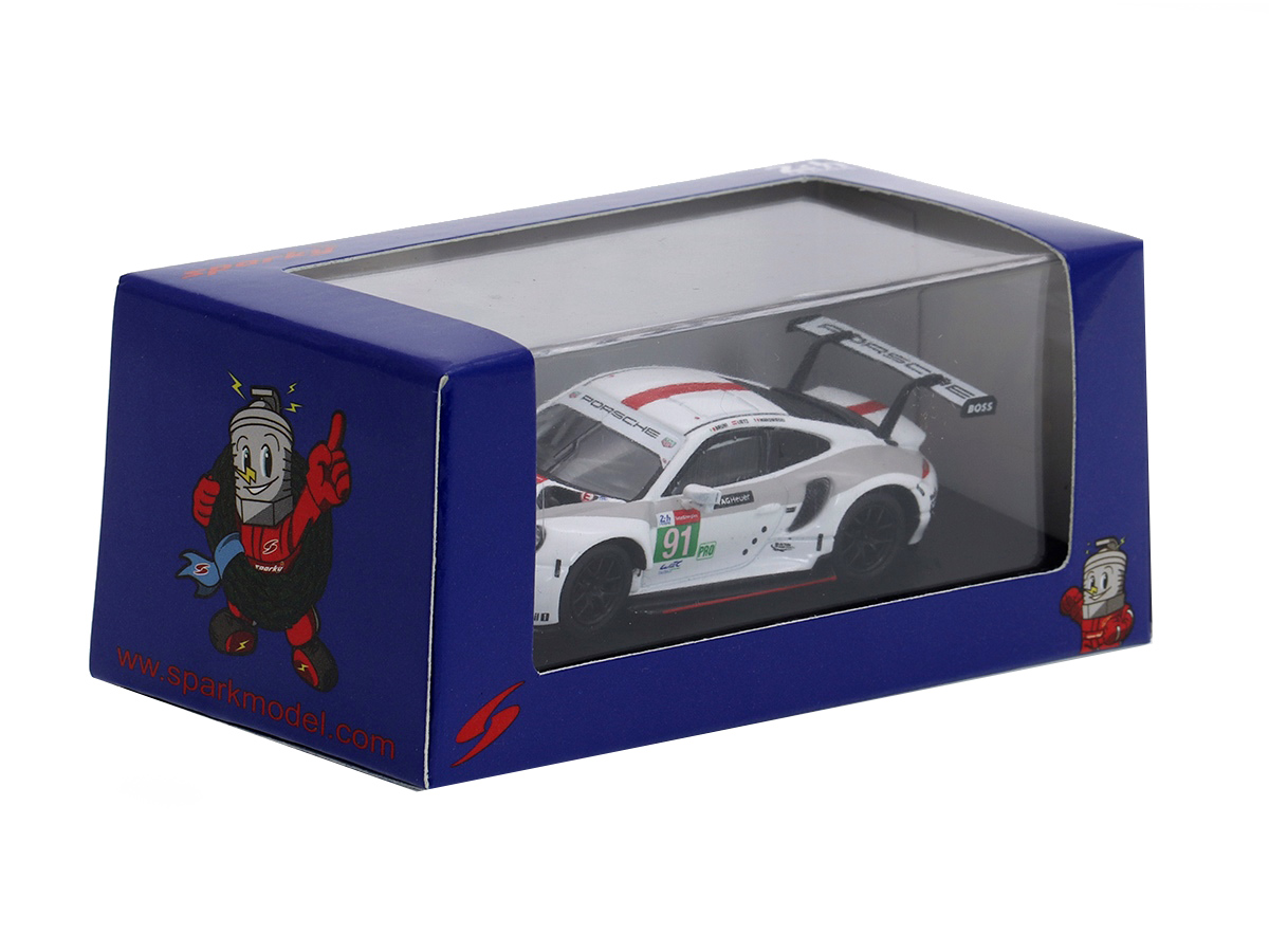 Porsche 911 RSR-19 Porsche GT Team 24Hs Le Mans 2021 1:64 Spark