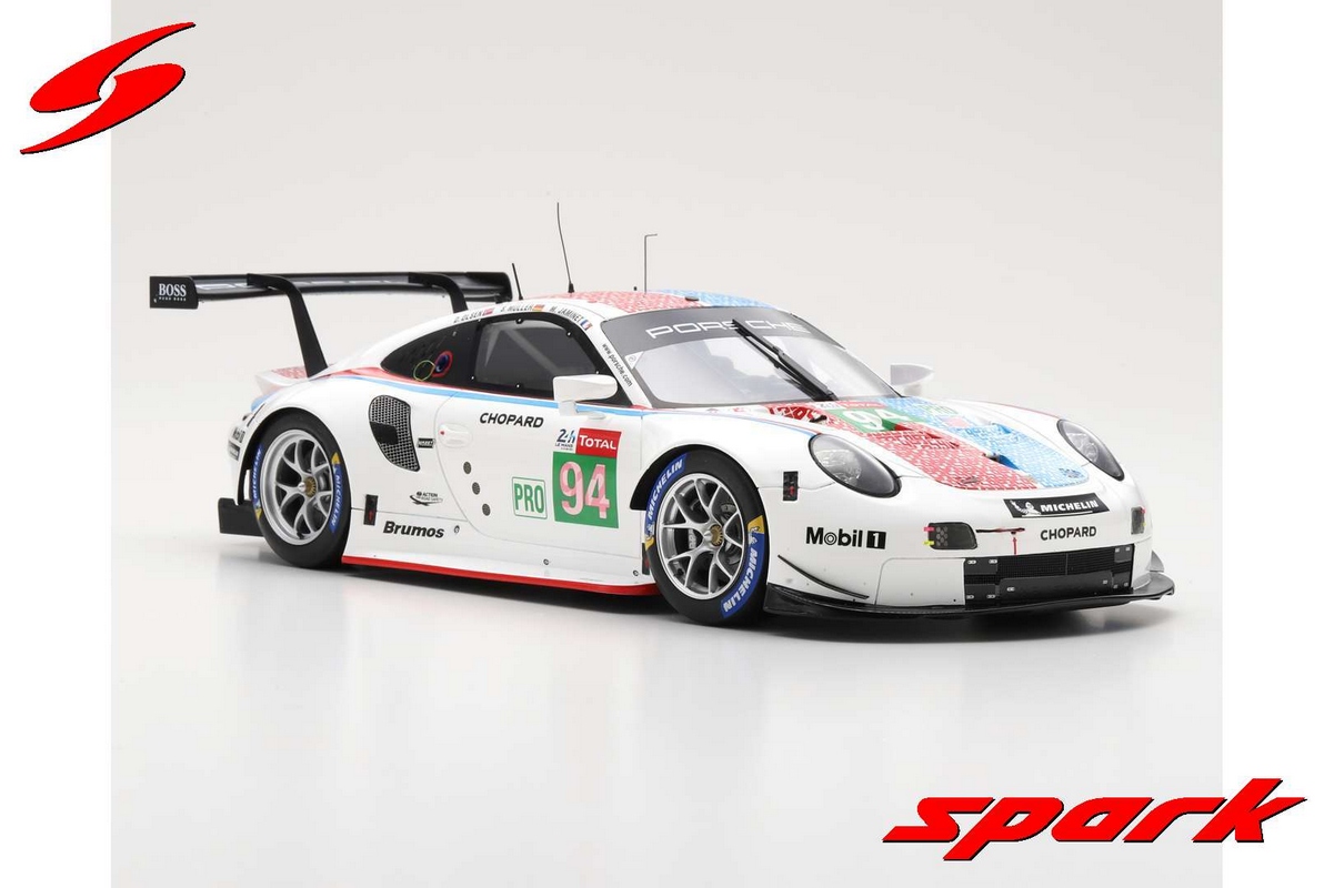 Porsche 911 RSR Porsche GT Team 24Hs Le Mans 2019 1:18 Spark - 19