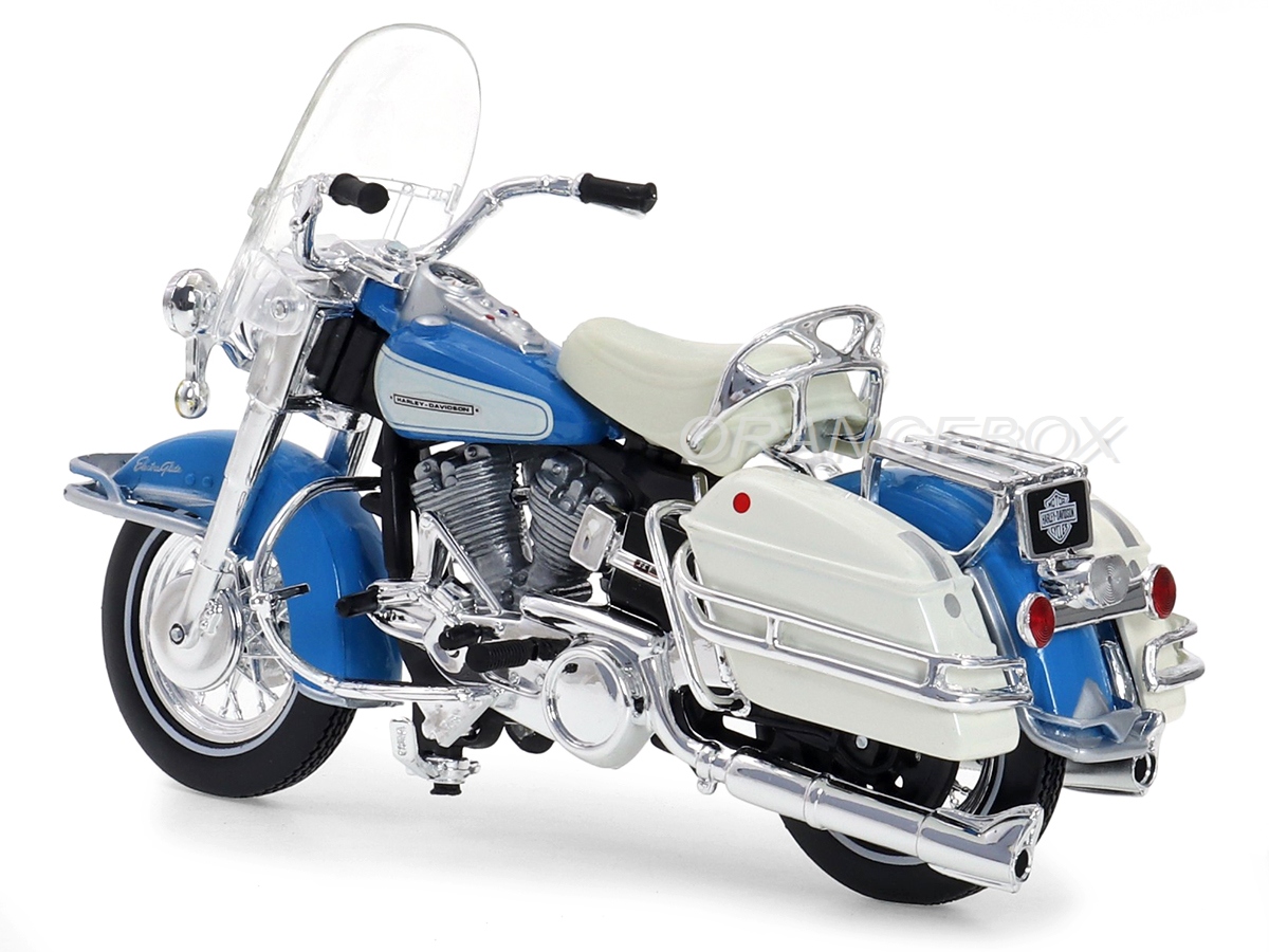 Harley Davidson FLH Electra Glide 1966 Maisto 1:18 Série 44 - 20