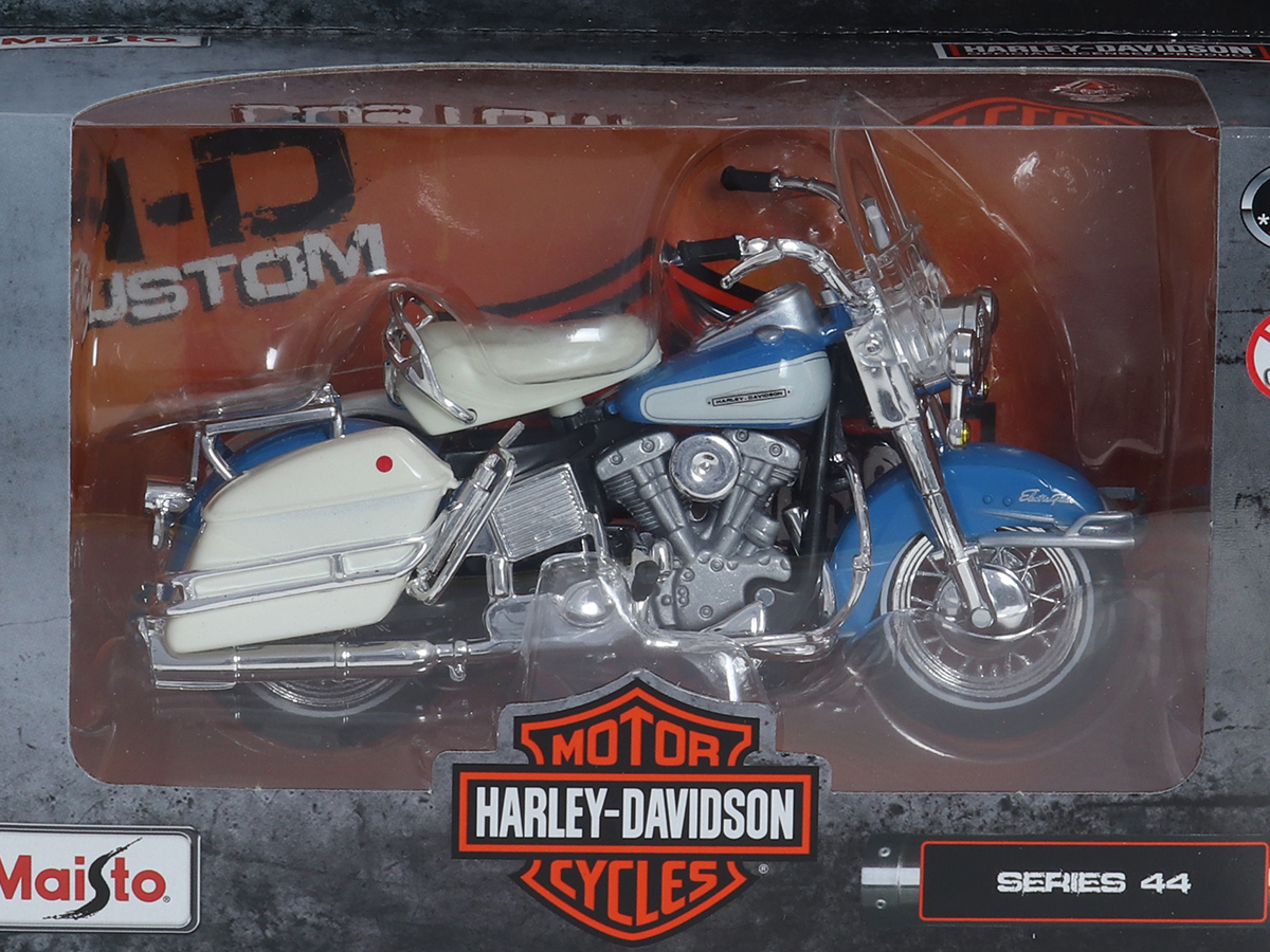 Harley Davidson FLH Electra Glide 1966 Maisto 1:18 Série 44 - 20