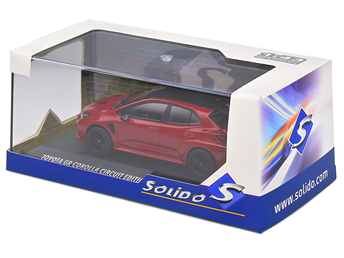 Toyota Corolla GR Circuit Edition 2023 1:43 Solido Vermelho - 20