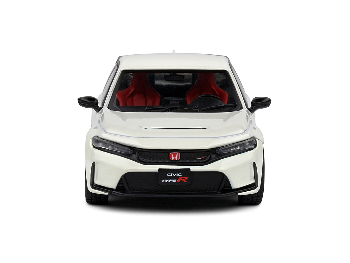 ミニカー Honda Civic TYPE R EURO 1/43 Mark 43 Honda Civic Type R 2022 1:43 Solido Branco - 19 anos! Loja on-line