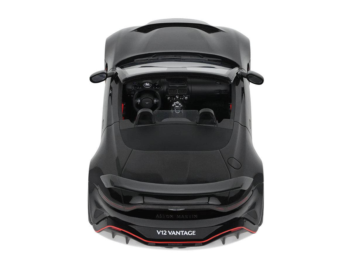 Aston Martin V12 Vantage Roadster 2023 1:18 GT Spirit Preto - 20