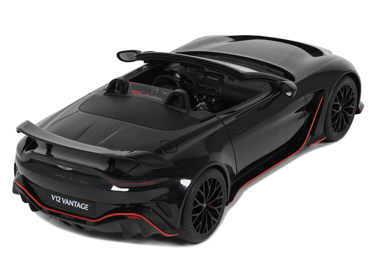 Aston Martin V12 Vantage Roadster 2023 1:18 GT Spirit Preto - 20