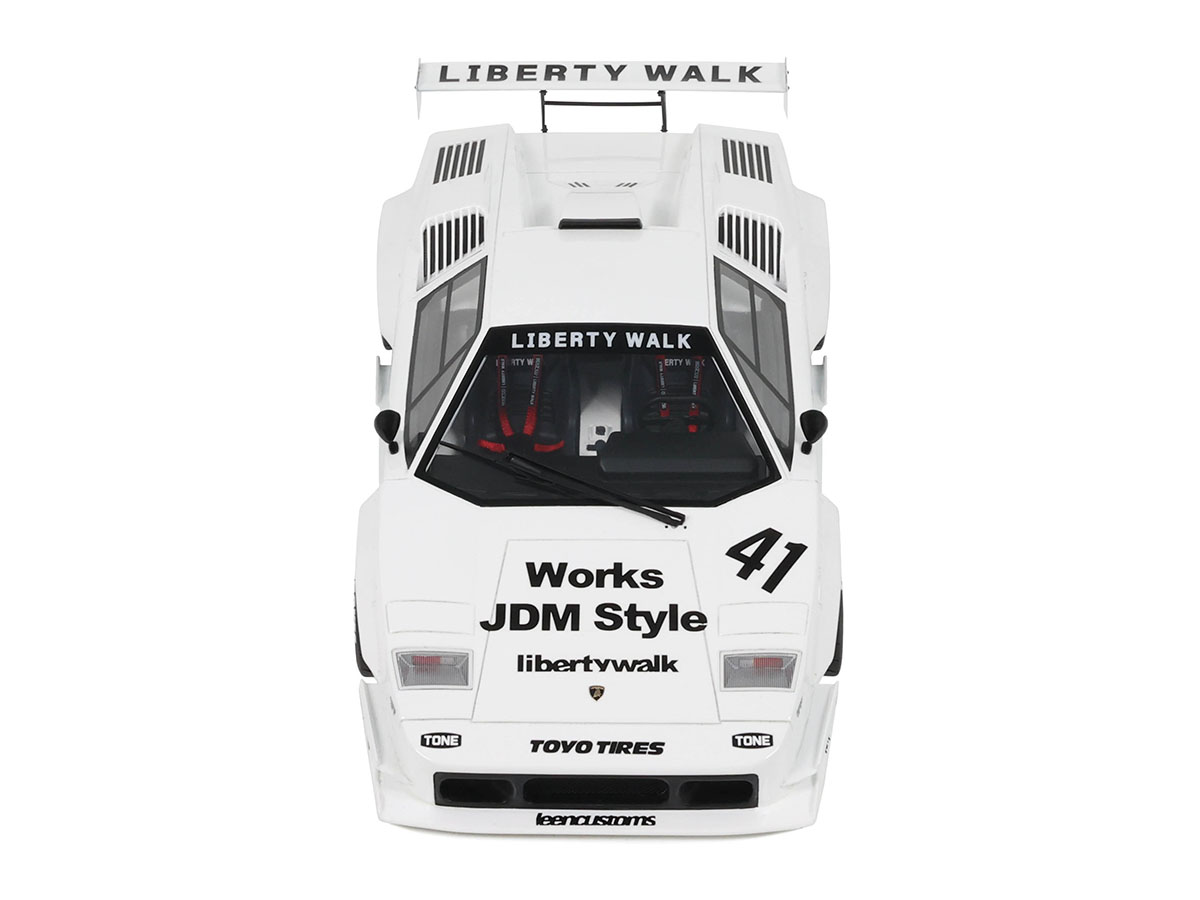 Lamborghini Countach LB-Works 2023 1:18 GT Spirit Branco - 20 anos