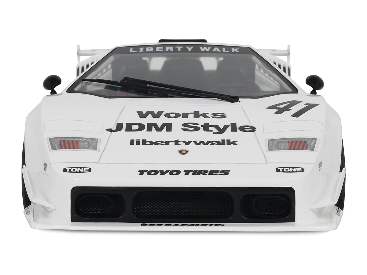 Lamborghini Countach LB-Works 2023 1:18 GT Spirit Branco - 20 anos