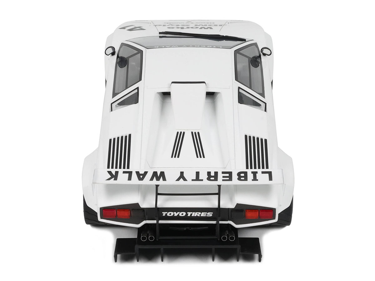 Lamborghini Countach LB-Works 2023 1:18 GT Spirit Branco - 20 anos