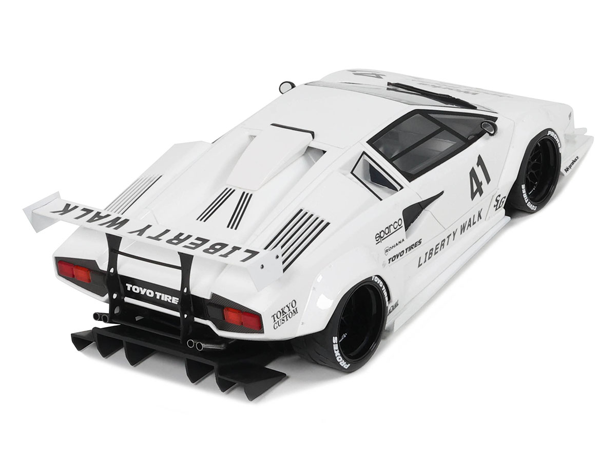 Lamborghini Countach LB-Works 2023 1:18 GT Spirit Branco - 20 anos