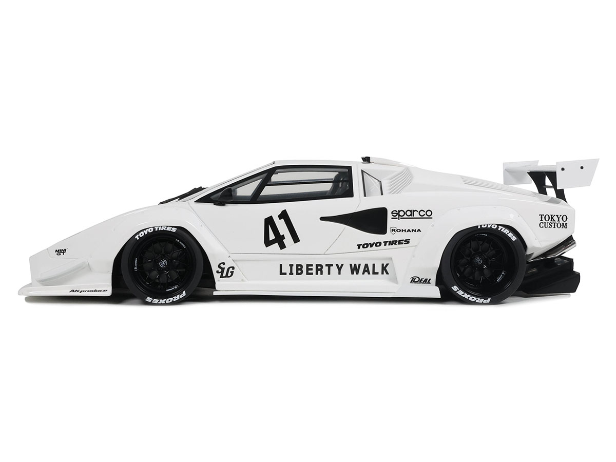 Lamborghini Countach LB-Works 2023 1:18 GT Spirit Branco - 20 anos